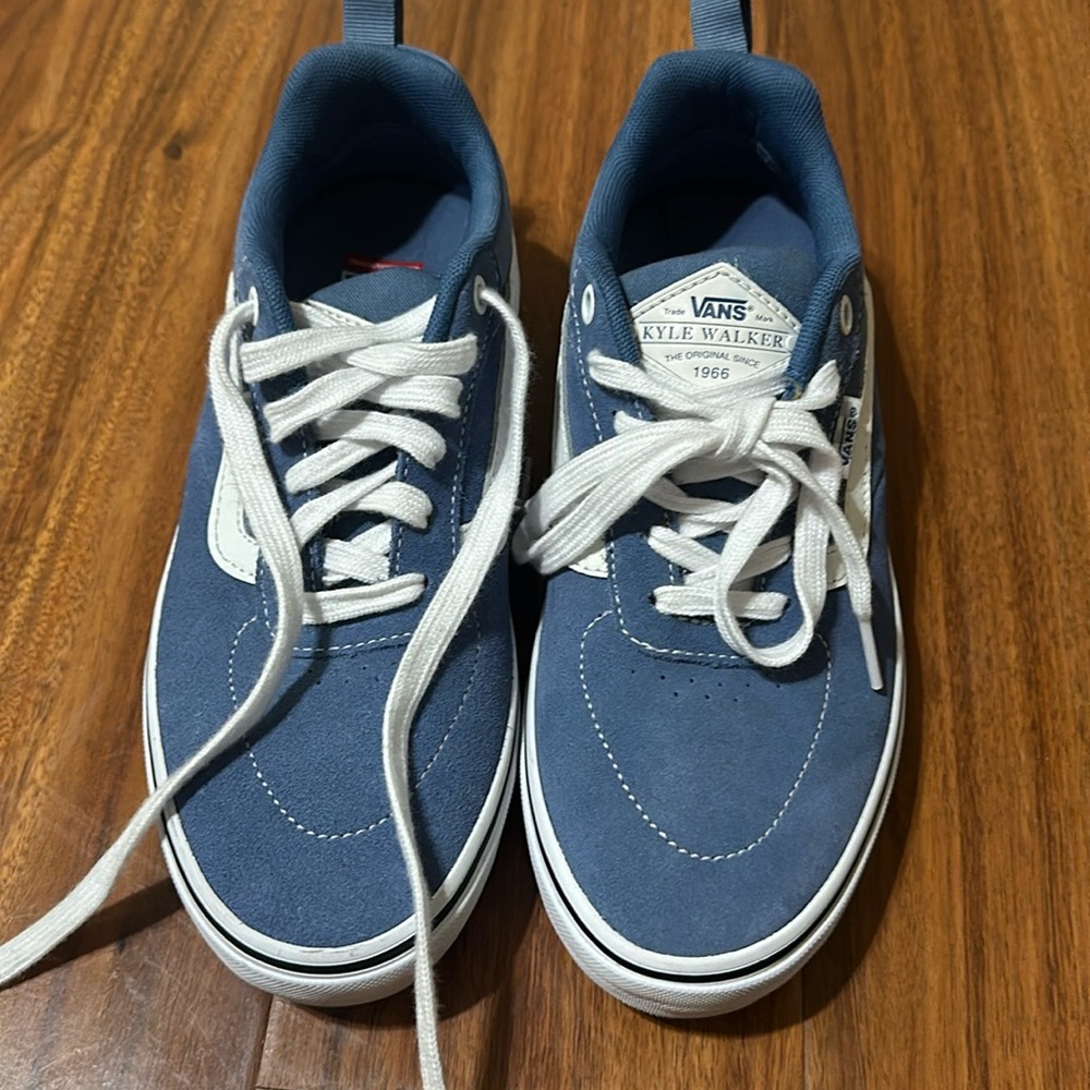 Vans never worn before size seven men